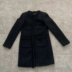 NWT J Crew tweed lady coat, size 0